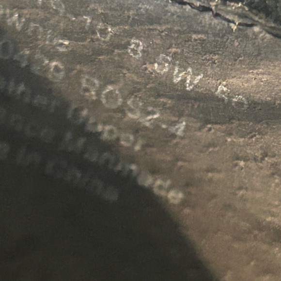 Ros Hommerson Tawnie Lizard Black Patent Low Heel with Bow Size 8.5W - Picture 7 of 7